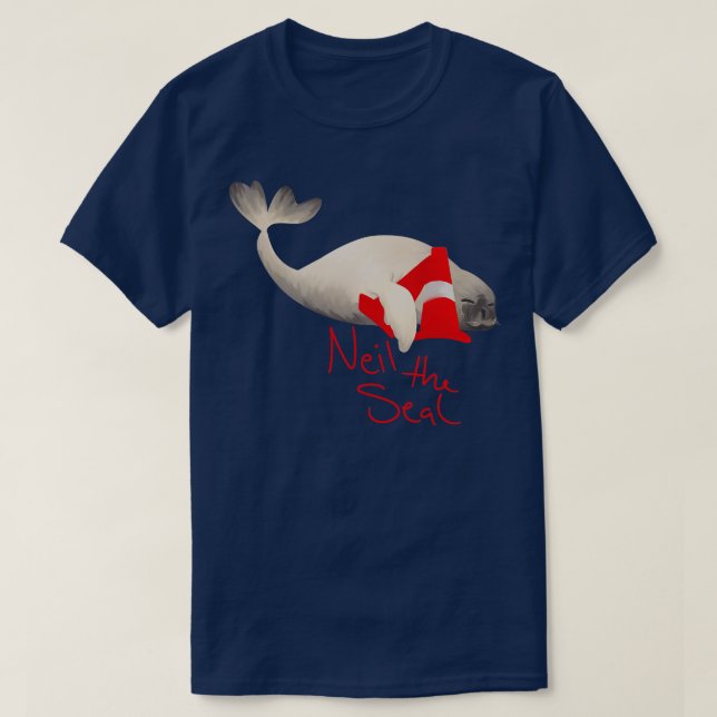 T-shirt Neil the Seal (Design devant)
