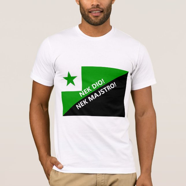 T-shirt Nek dio nek majstro (Devant)