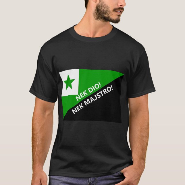 T-shirt Nek dio nek majstro (Devant)