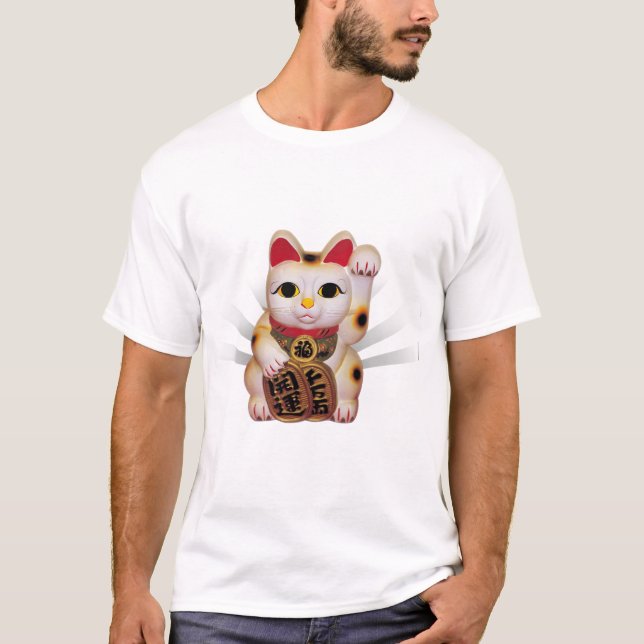 T-shirt Neko : Bonne chance Neko (Devant)