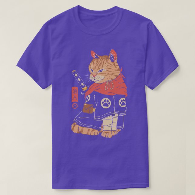 T-shirt Neko Ronin (Design devant)