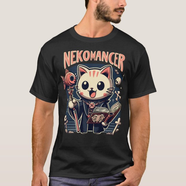 T-shirt Nekomancer mignon (Devant)
