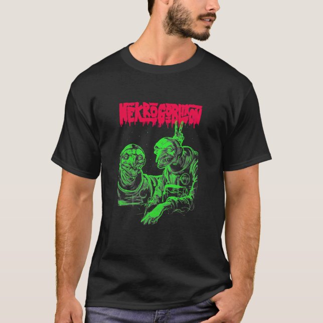 T-shirt Nekrogoblikon 2 Gift Halloween Day, Thanksgiving,  (Devant)