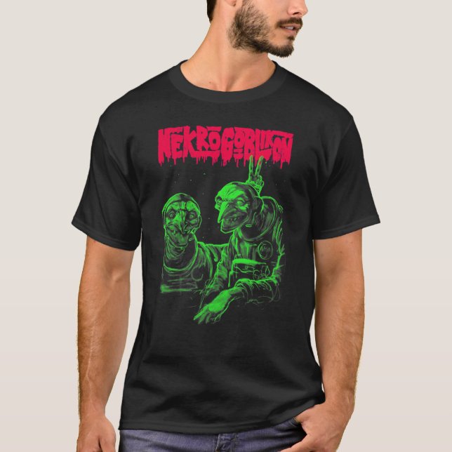 T-shirt Nekrogoblikon 2 Jour d'Halloween Thanksgiving Ch (Devant)