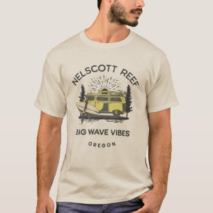 T-shirt Nelscott Reef Oregon - Big Wave Vibes surf