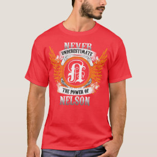 T-shirt Nelson Name Shirt Ne Sous-Estime Jamais Le Pouvoir