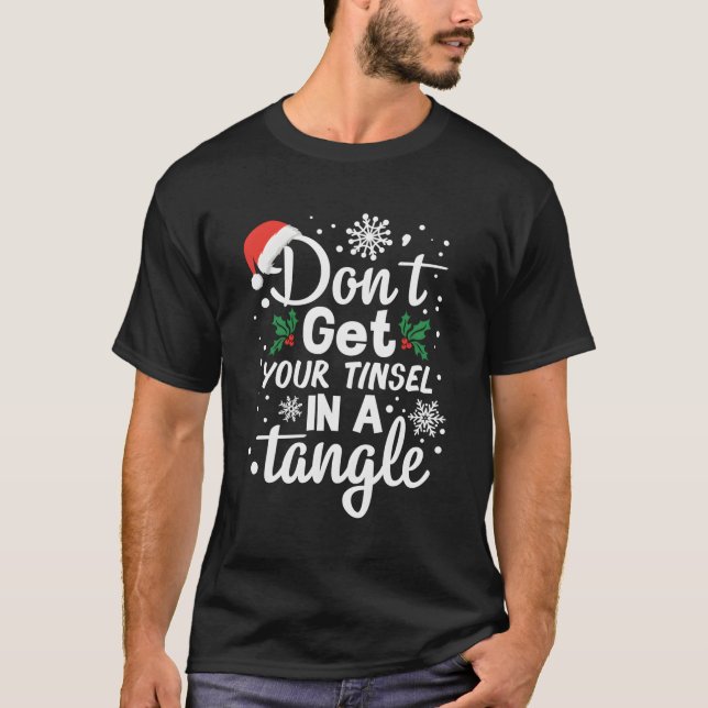 T-shirt N'Emmenez Pas Votre Minuscule Dans Un Tangle (Devant)