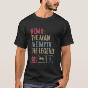 T-shirt Nemo grand-père Cadeaux Fête des pères grand-père 