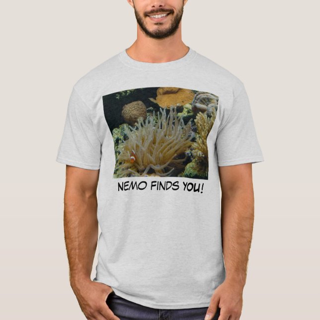 T-shirt Nemo vous trouve ! - chemise (Devant)