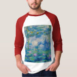 T-shirt Nénuphar, 1916-1919 par Claude Monet<br><div class="desc">Claude Monet - Nénuphar,  1916-1919. Oscar-Claude Monet (1840-1926) est un peintre français et fondateur de la peinture impressionniste qui est considéré comme un précurseur essentiel du modernisme,  surtout dans ses tentatives de peindre la nature telle qu'il la perçoit.</div>