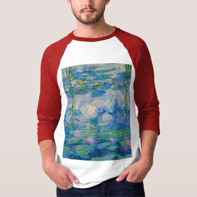 T-shirt Nénuphar, 1916-1919 par Claude Monet (Devant)