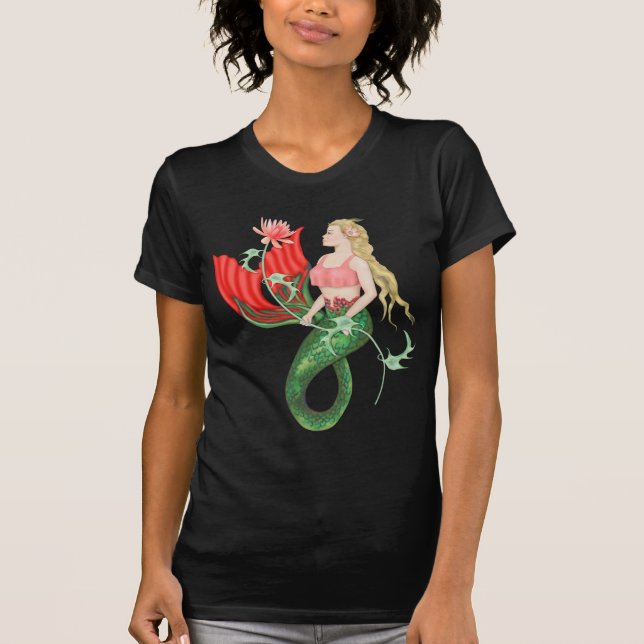 T-shirt Nénuphar Mermaid Imaginaire (Devant)
