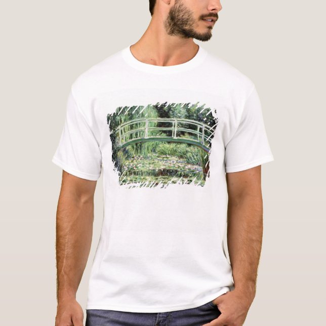T-shirt Nénuphars de blanc de Claude Monet |, 1899 (Devant)