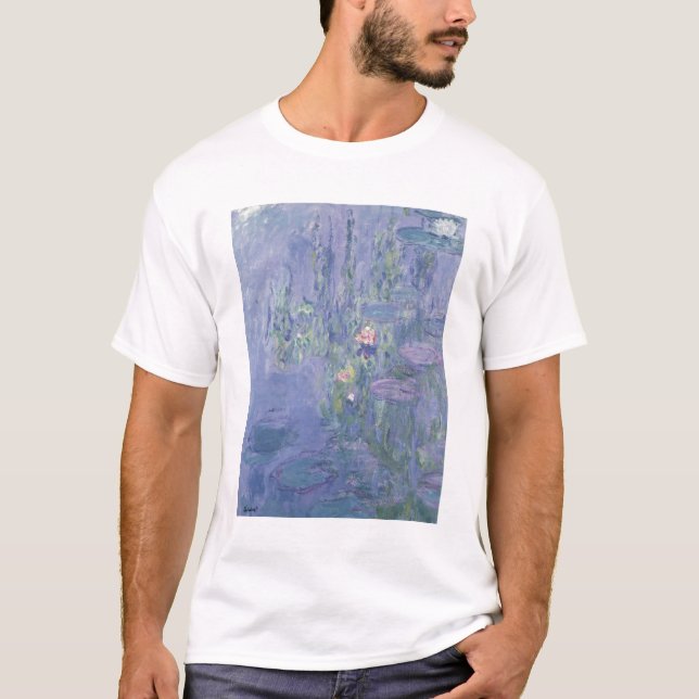T-shirt Nénuphars de Claude Monet | (Devant)