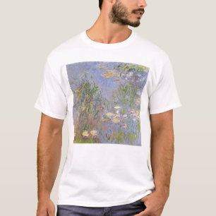 T-shirt Nénuphars de Claude Monet , groupe d'herbe