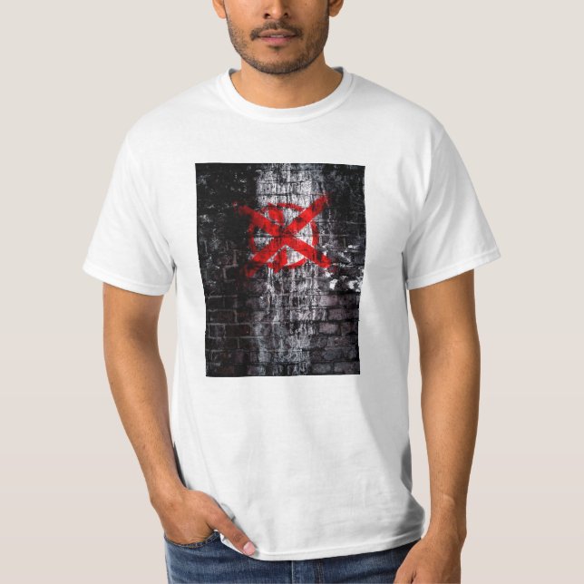 T-shirt Néo--Palidins chemise de graffiti (Devant)