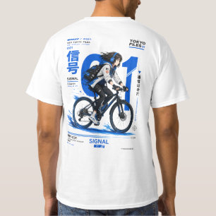 T-shirt Neo Tokyo Files 001 - Anime Techwear Cyberpunk