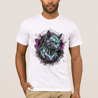 T-shirt Néo-Tokyo Vapor Cyber Chat | Android Dreams Roboti
