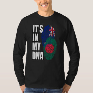 T-shirt Néo-Zélandais et Bangladais Mix Drapeau ADN Patrim