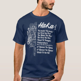 T-shirt Néo-Zélandais Maori Haka Ka Mate Rugby