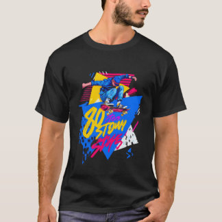 T-shirt Neon 80s Skate Odyssey vintage