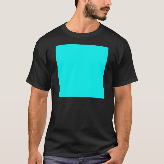 T-shirt Neon Aqua (Devant)