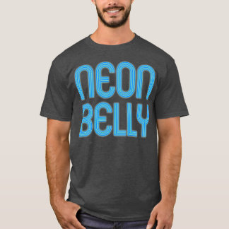 T-shirt Neon Belly Blue brésilien Jiu Jitsu pour le Cool B