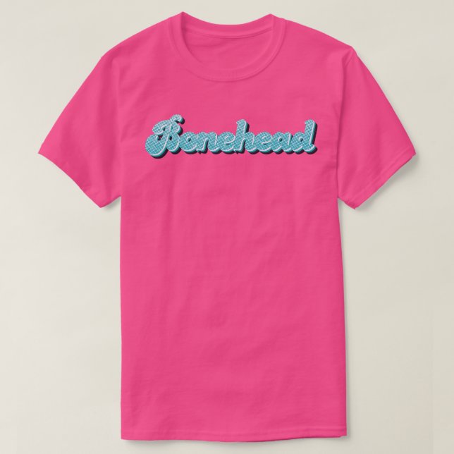 T-shirt Neon Bonehead (Design devant)