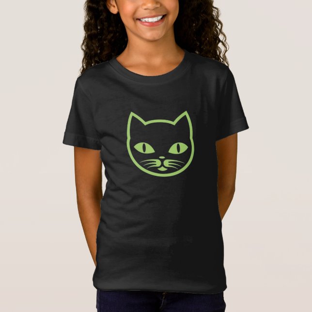 T-Shirt Neon Cat (Devant)