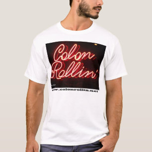 T-shirt Néon de Rollin de deux points