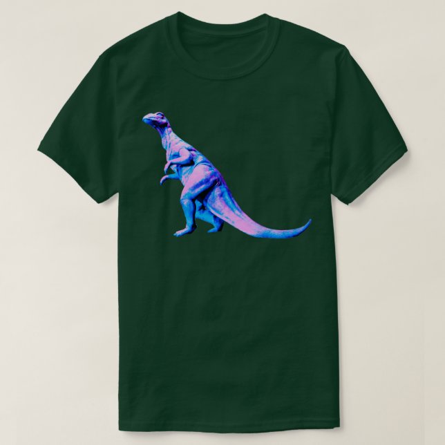 T-shirt Neon Dinosaur (Design devant)