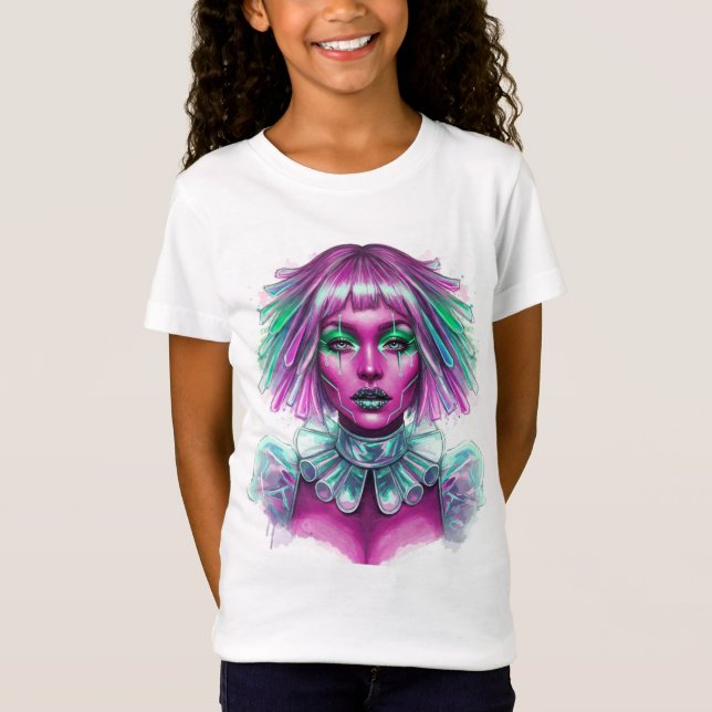 T-Shirt Neon Diva par Natasha Us (Devant)