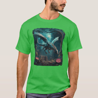 T-shirt Neon Dragon City vintage