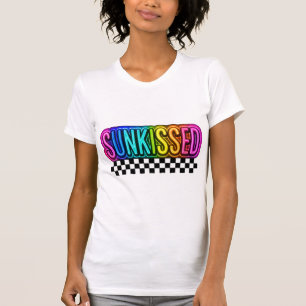 T-shirt Néon ensoleillé | Bronzé| Été universitaire | Été