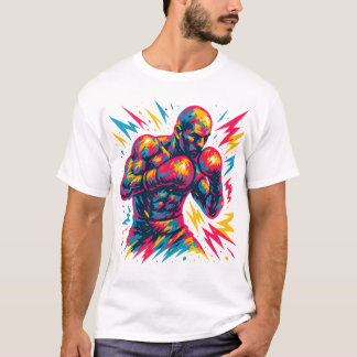 T-shirt Neon Fighter