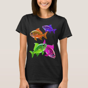 T-shirt Neon Fish Chill Tee