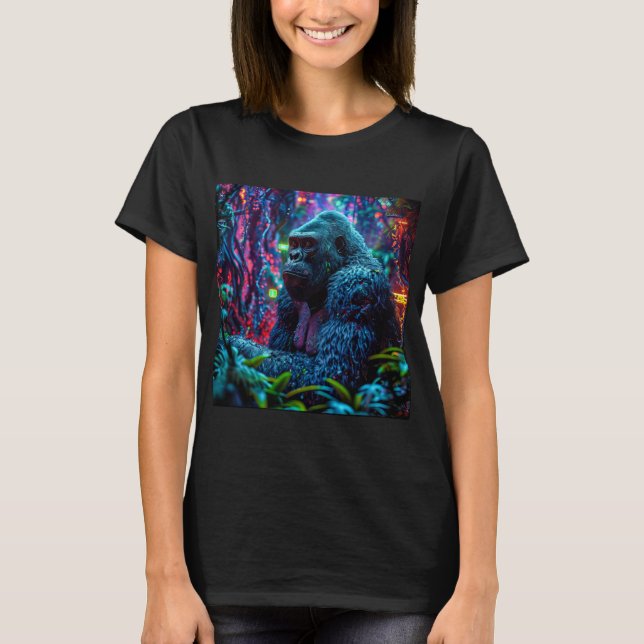 T-shirt Neon Gorilla (Devant)