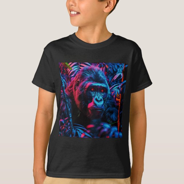 T-shirt Neon Gorilla (Devant)