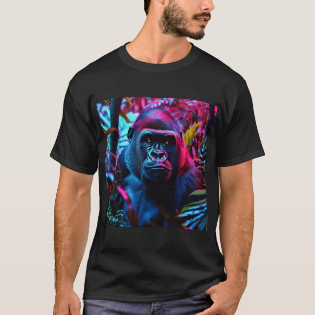 T-shirt Neon Gorilla (Devant)