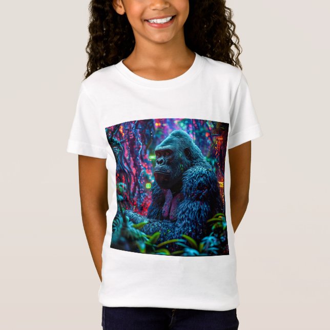T-Shirt Neon Gorilla (Devant)