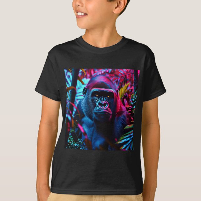 T-shirt Neon Gorilla (Devant)