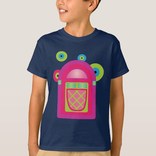T-shirt Neon Jukebox (Devant)