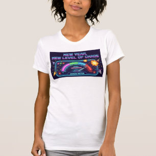 T-shirt Neon Limit Break : le compteur de chaos inconnu