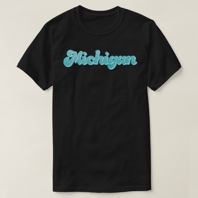 T-shirt Neon Michigan (Design devant)