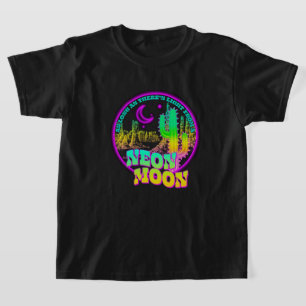 T-shirt Neon Moon, Pays Classique, Musique Vintage