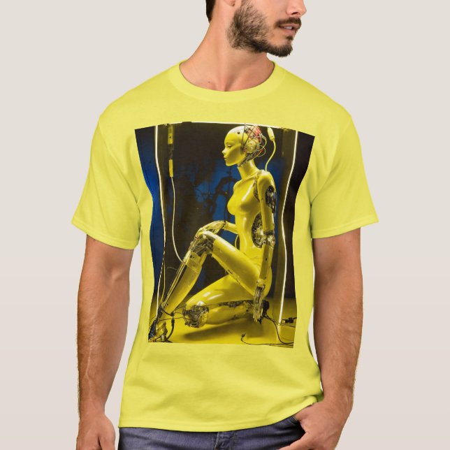 T-shirt Neon Nexus : L'avenir de la forme (Devant)