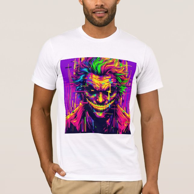 T-shirt Neon Nightmare (Devant)