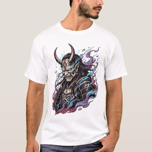 T-SHIRT NEON ONI V1 (Devant)