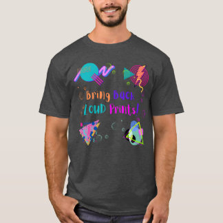 T-shirt Néon, ramenez des imprimés bruyants