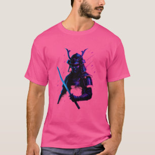 T-shirt Neon Samurai : La lame de l'avenir